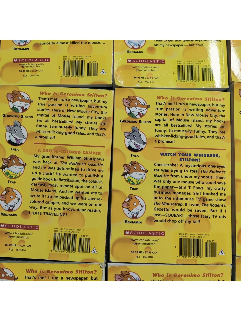Lot of 20 Geronimo Stilton Paperback Books Scholastic Chapter Book Bundle - Picture 11 of 16
